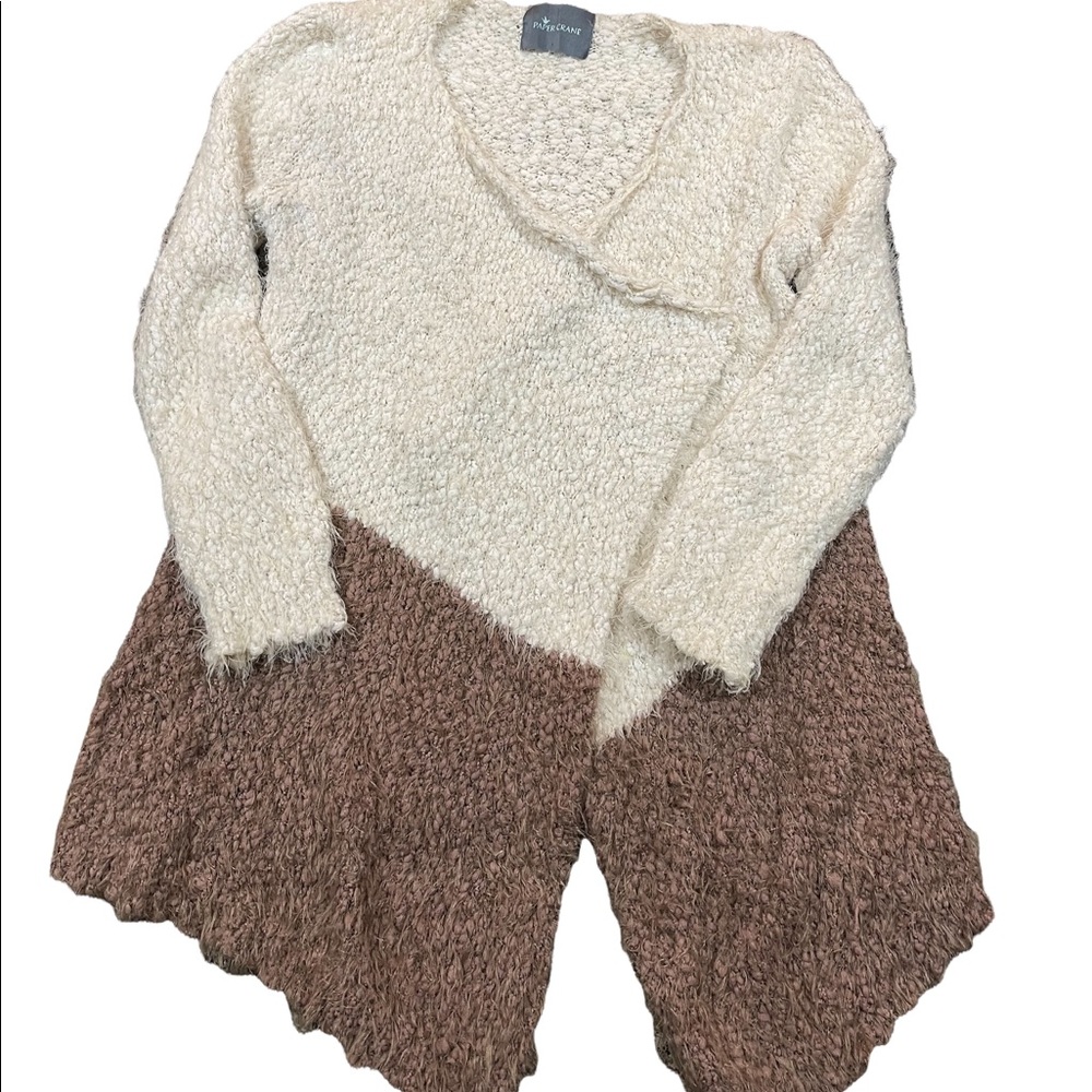 Paper Crane Oversized Cardigan